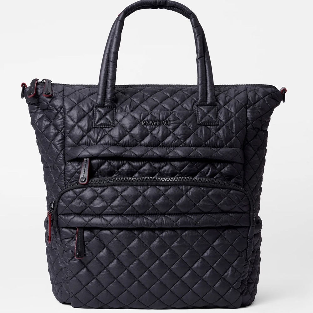 MZ Wallace METRO UTILITY BACKPACK Diaper Bag Black